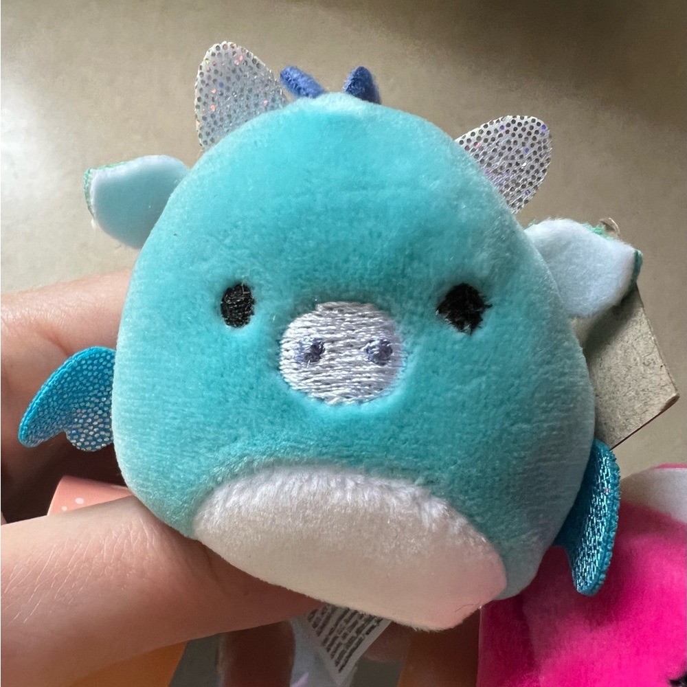 Squishmallows Squishville Tatiana the Dragon 2" Stuffed Plush